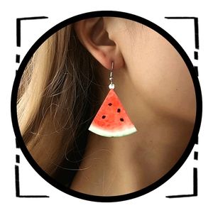 Women's Watermelon Drop Dangle Earrings